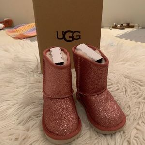 pink glitter uggs